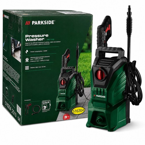 Parkside 1400w pressure washer - 1400w,