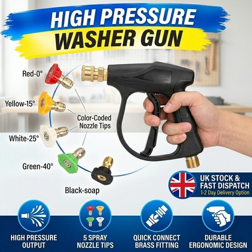 High pressure washer spray gun - high,