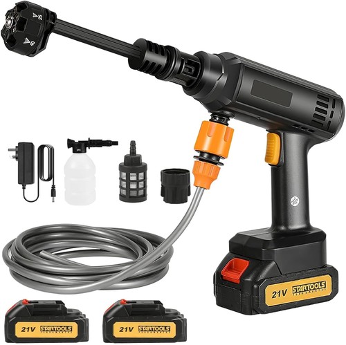 Cordless power washer - power,