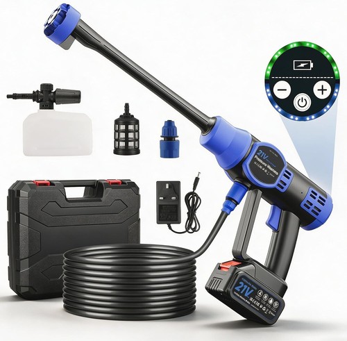 Cordless pressure washer - pressure,