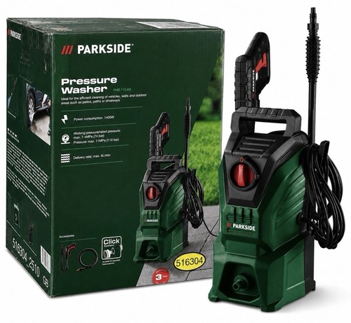 Parkside 1400w pressure washer - pressure,