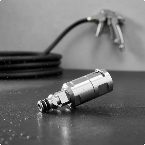 Pressure washer hose rotating - pressure,